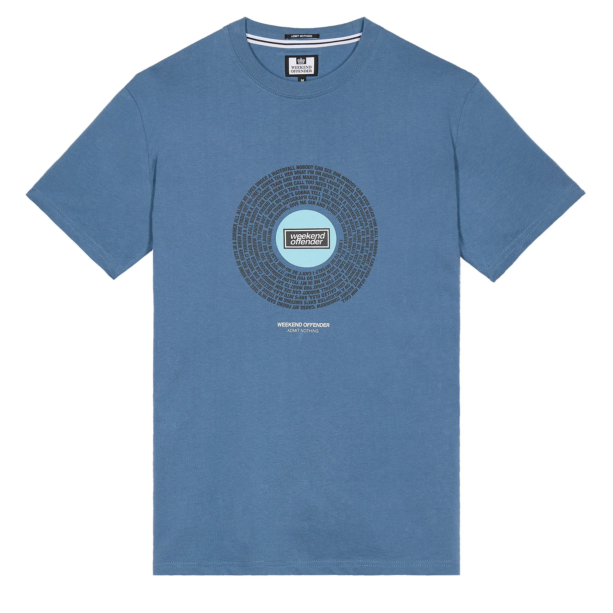 Weekend Offender Supersonic T-Shirt Blue
