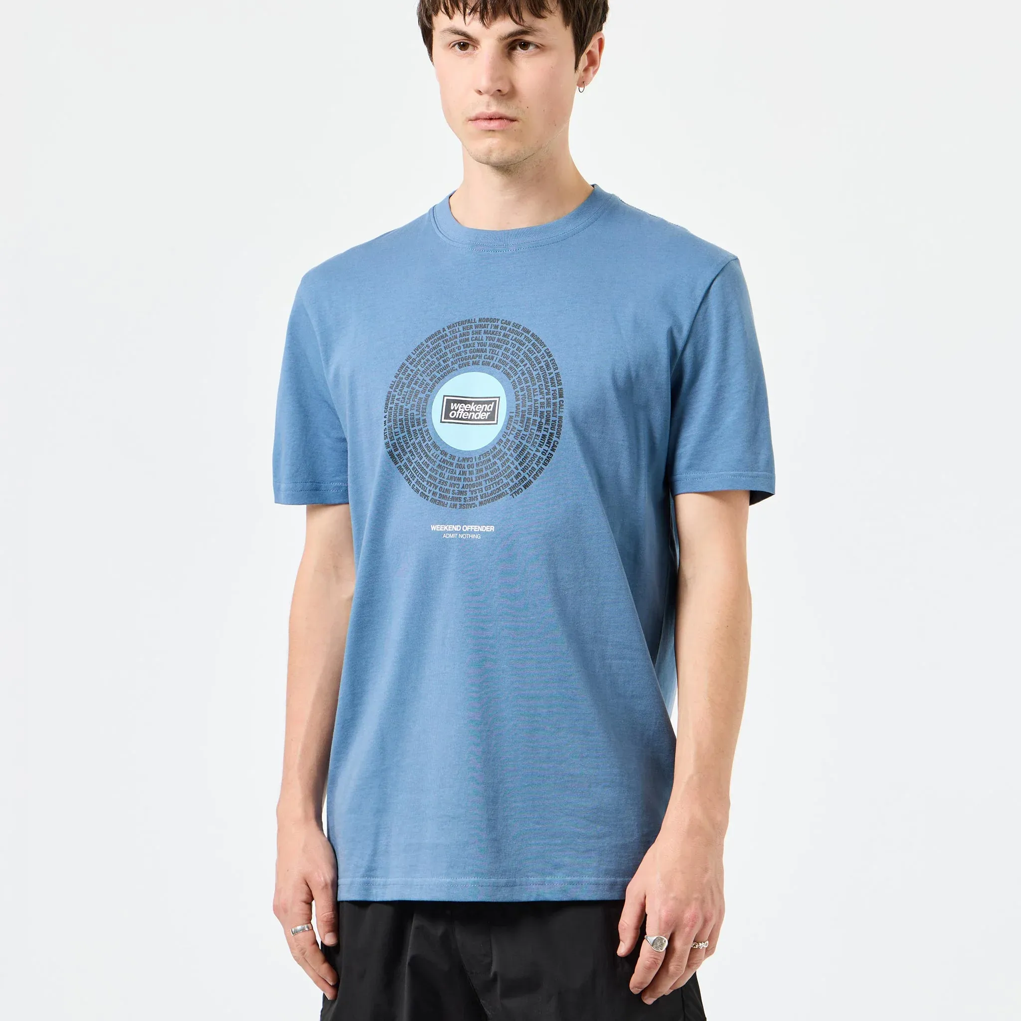 Weekend Offender Supersonic T-Shirt Blue