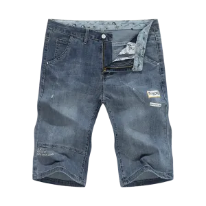West Louis™ Stretch Slim Straight Fashion Desinger Short