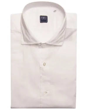 White Sean Panamino Dress Shirt