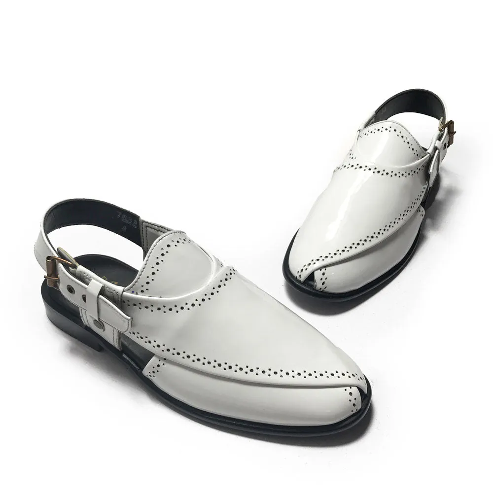 WHITE SIMPLE CHAPPAL