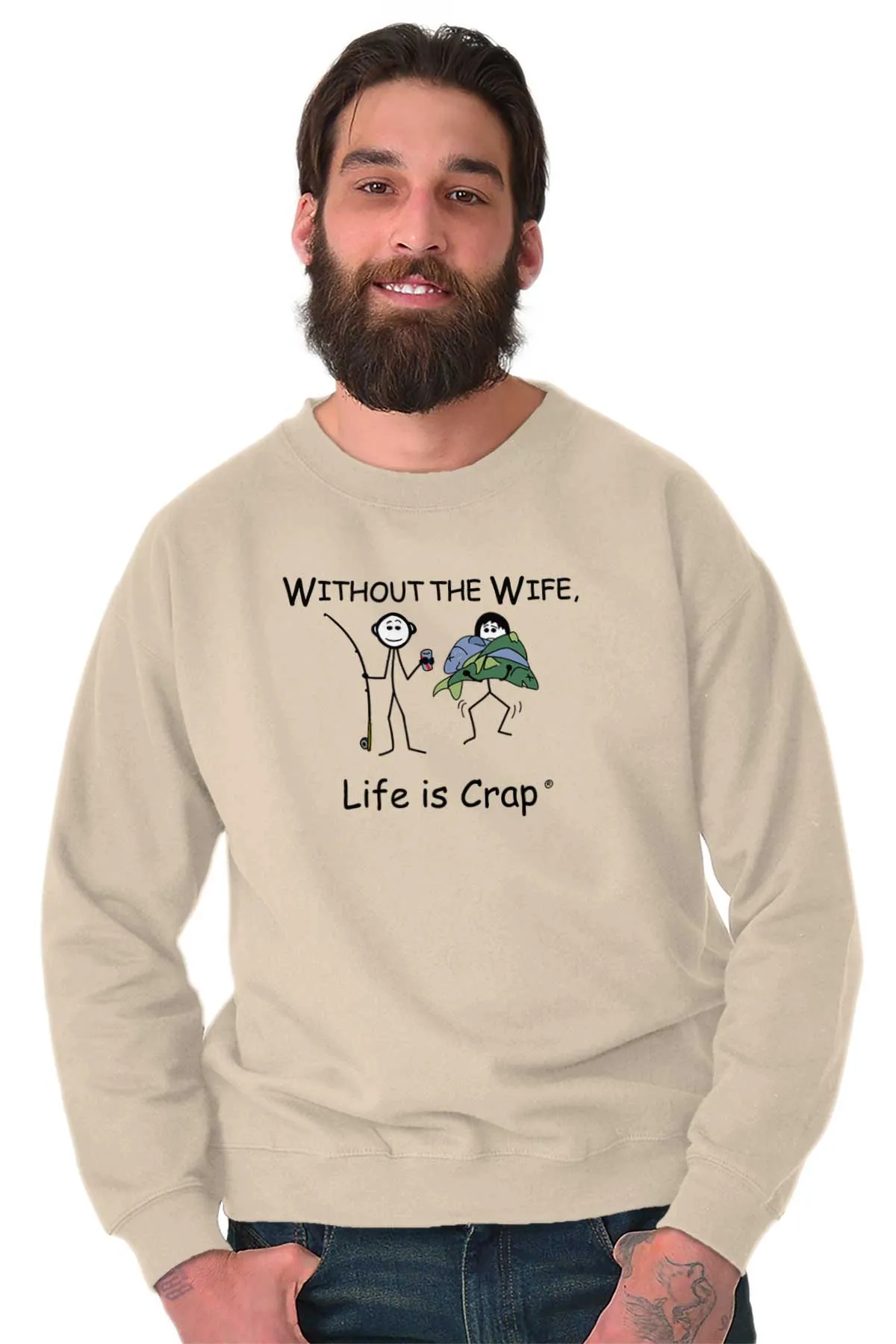 Wife Fish Sweatshirt