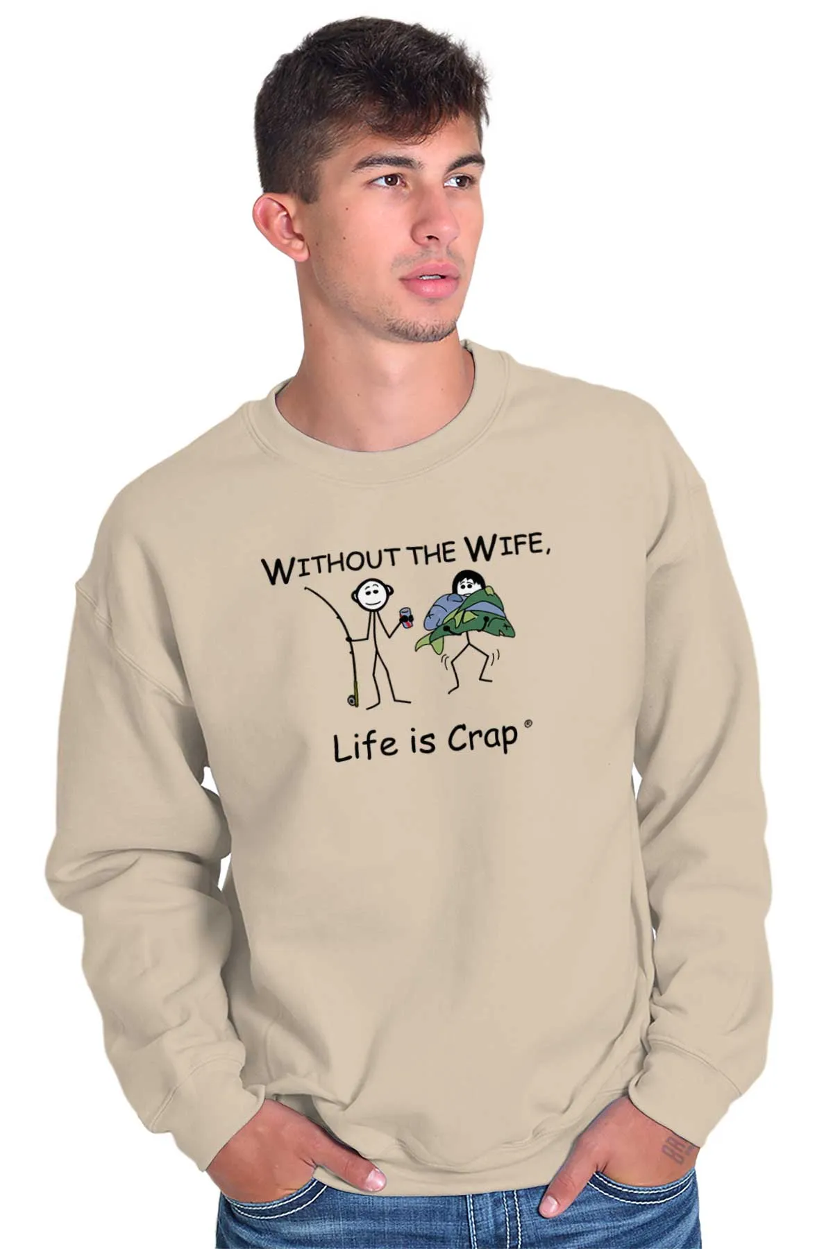 Wife Fish Sweatshirt