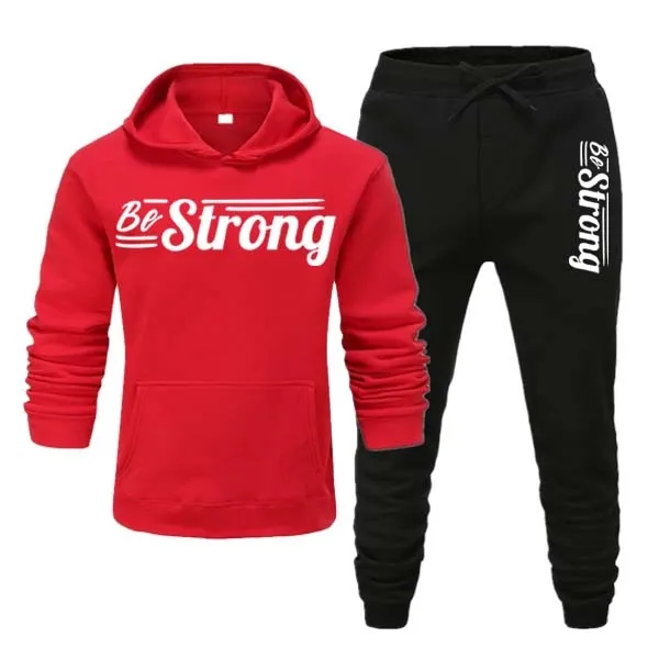 Winter Hoodie Trouser Tracksuits For Mens