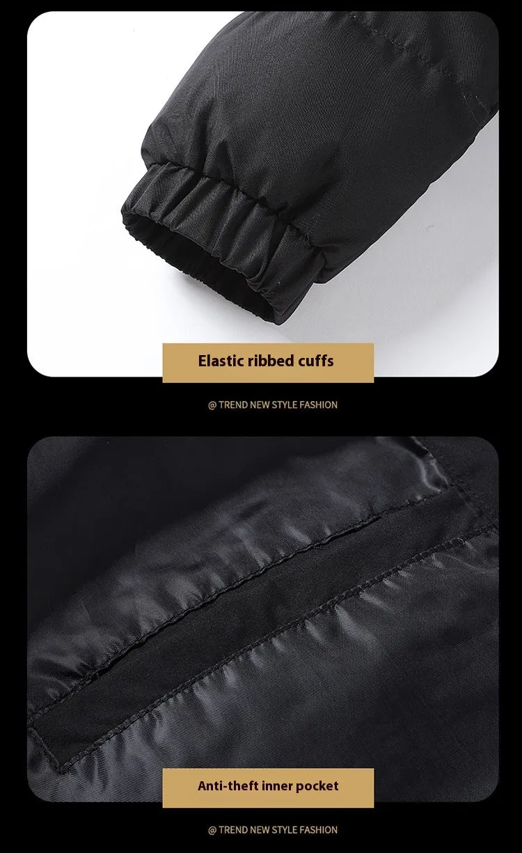 Winter Men's Warm Padded Down Jacket
