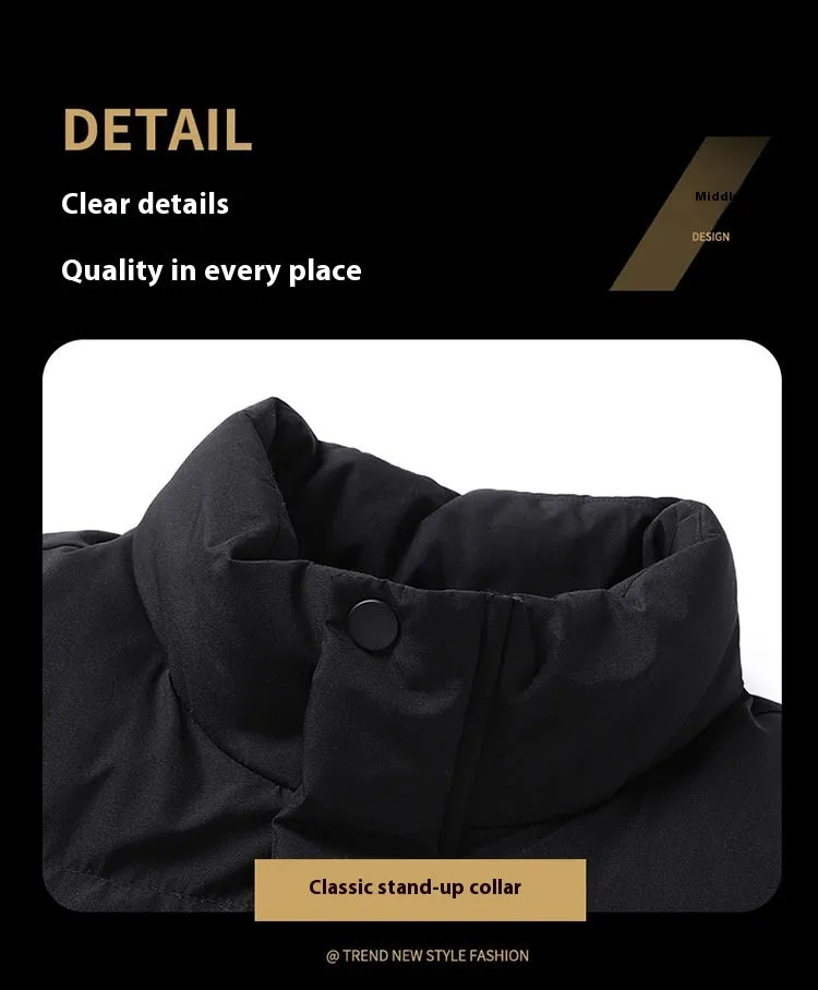 Winter Men's Warm Padded Down Jacket