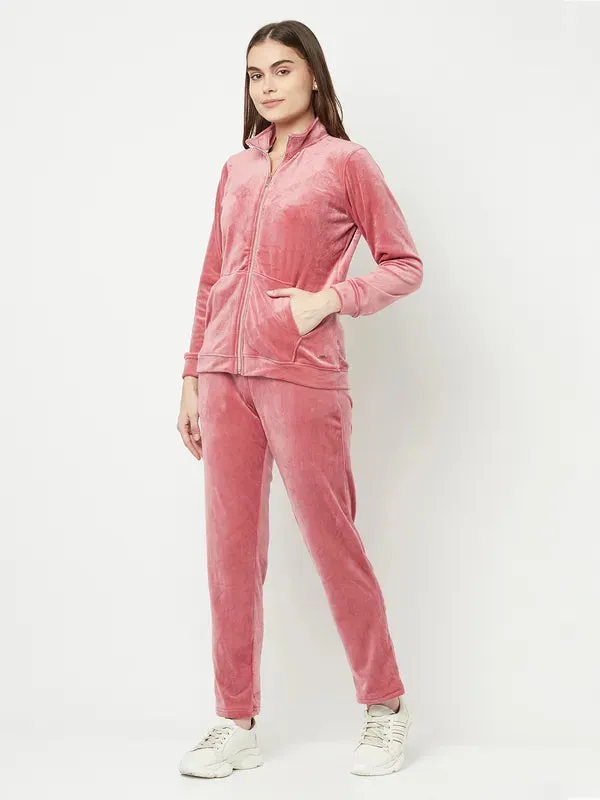 Women Blush Tracksuits