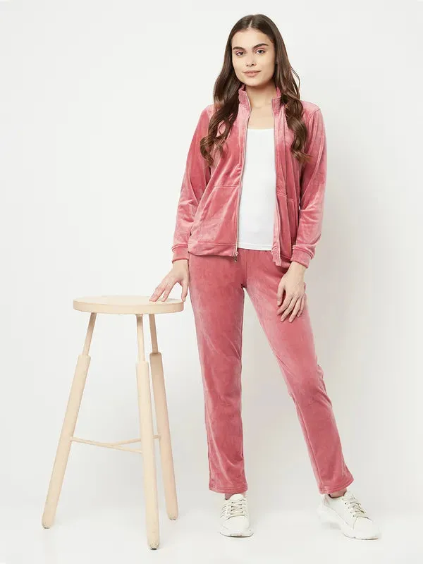 Women Blush Tracksuits
