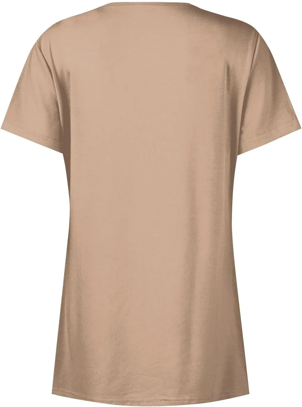 Women Summer Plus Size Short Sleeve Tops Fake Two Piece Pleated Layered Blouse Shirt Hide Belly Tunic Tops Plus Size