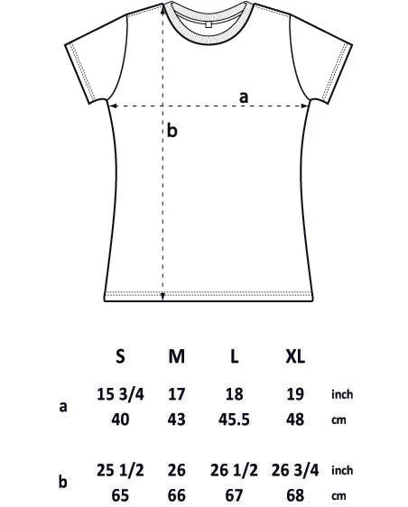 Women's Black Fitted T-Shirt