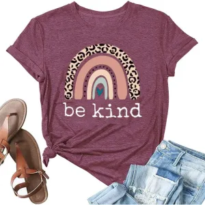 Women's Butterfly Dandelion T-Shirts Vintage Cute Graphic Tees Boho Flowers Wildflowers T Shirts Casual Summer Tops