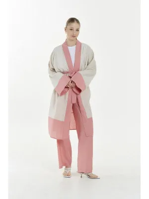 WOMEN'S FASHION KIMONO ROBE SET 4944HE - 4