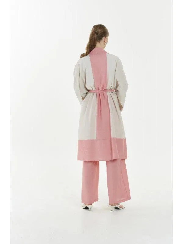 WOMEN'S FASHION KIMONO ROBE SET 4944HE - 4