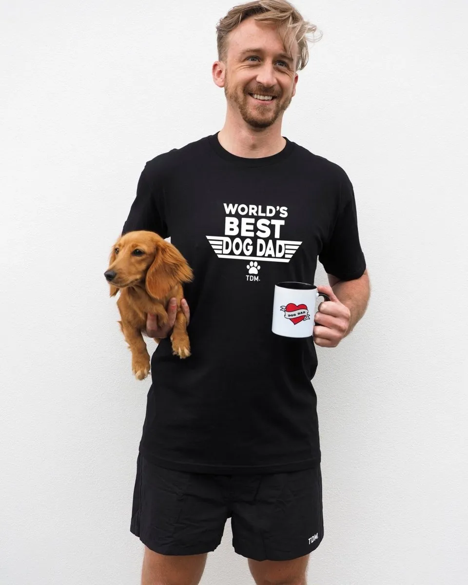 World's Best Dog Dad: T-Shirt