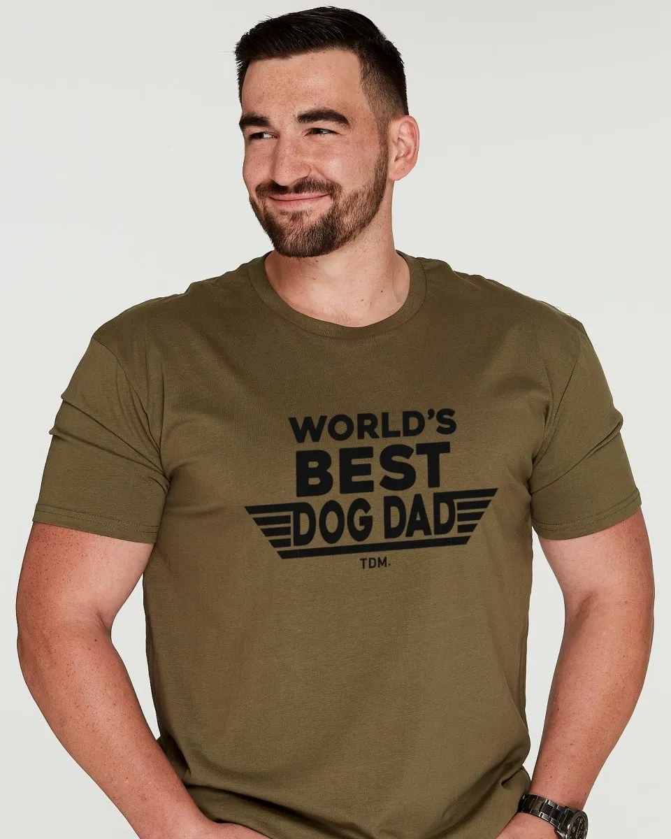 World's Best Dog Dad: T-Shirt