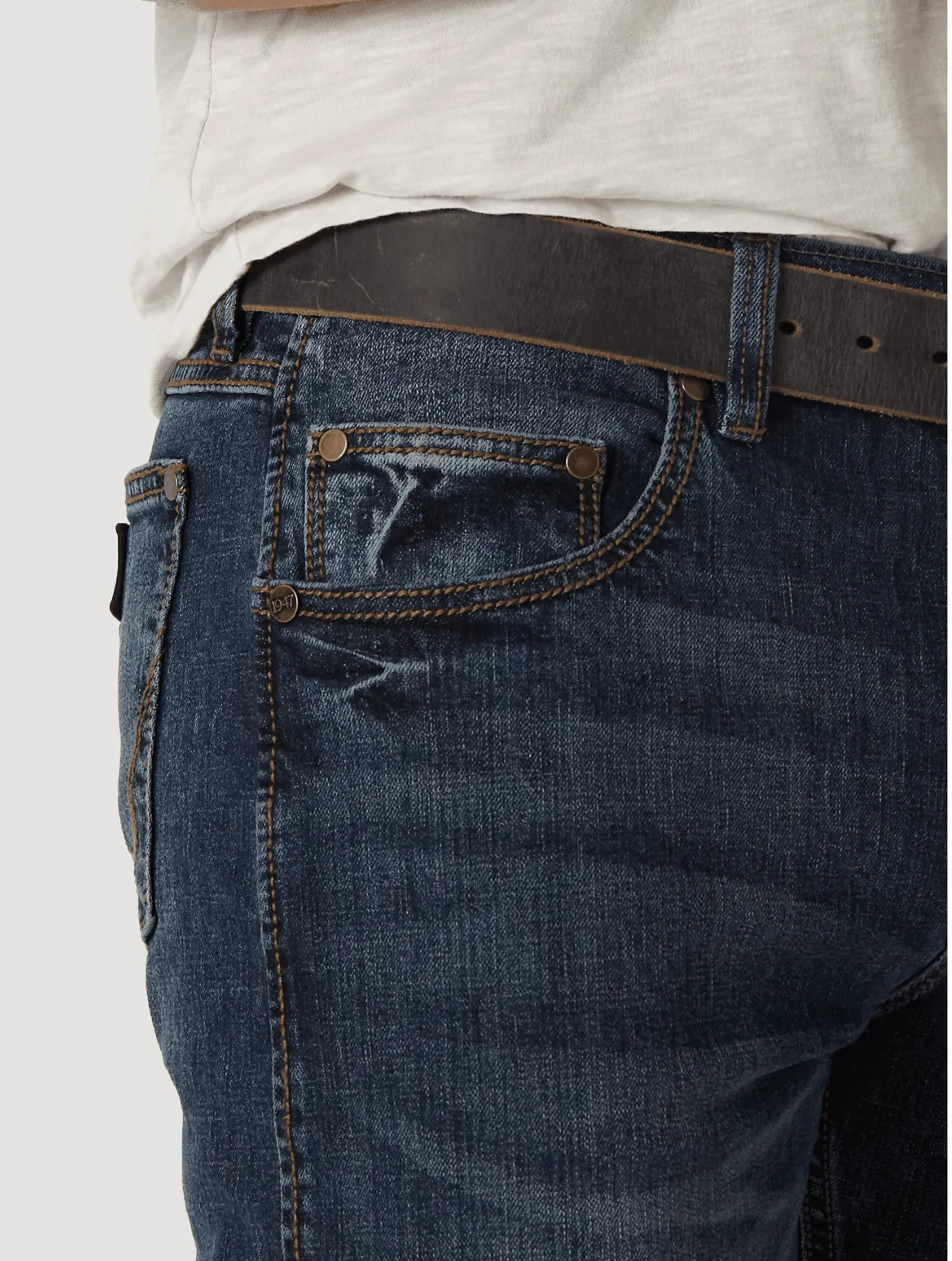 Wrangler Men's Retro Bozeman Slim Straight Jean WLT88BZ