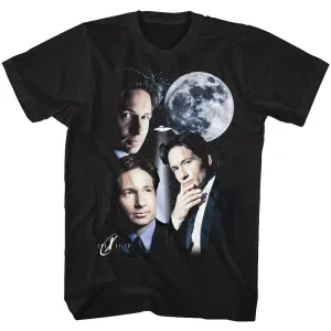 Xfiles 3 Mulder Moon Men's T-Shirt
