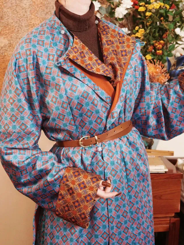 Xing Yue 星月 Moon & Stars Tang Dynasty Double-Sided Unisex Yuanlingpao Robe