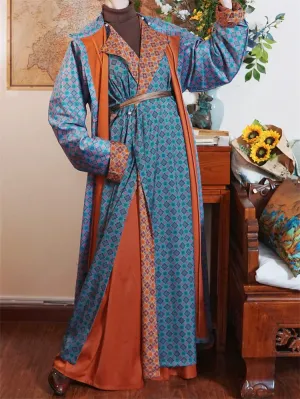 Xing Yue 星月 Moon & Stars Tang Dynasty Double-Sided Unisex Yuanlingpao Robe