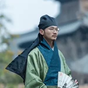 Za Bao 杂宝 Miscellaneous Treasures Ming Dynasty Scholar Men's Fujin Hat