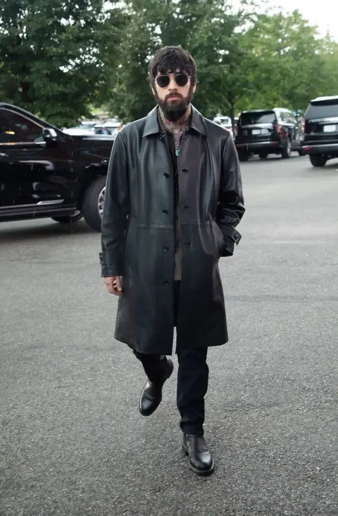 Zayn Malik Returns 2024 Leather Coat